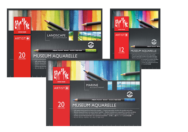 Caran d'Ache Museum Aquarelle Pencils Sets