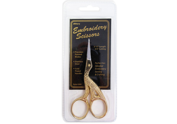 Ultra Fine Embroidery Scissors - Stork