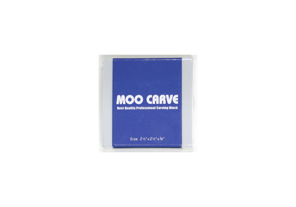 MOO CARVING BLOCK 2.5X2.5X.75