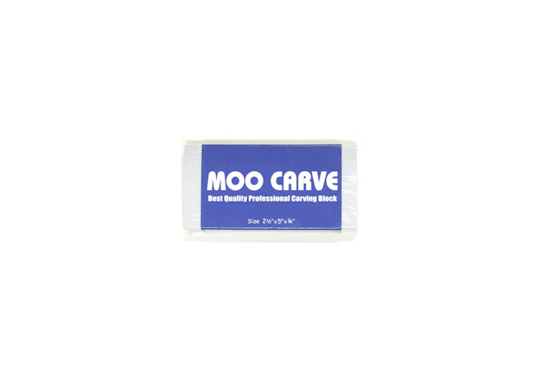 MOO CARVING BLOCK 2.5X5X.75