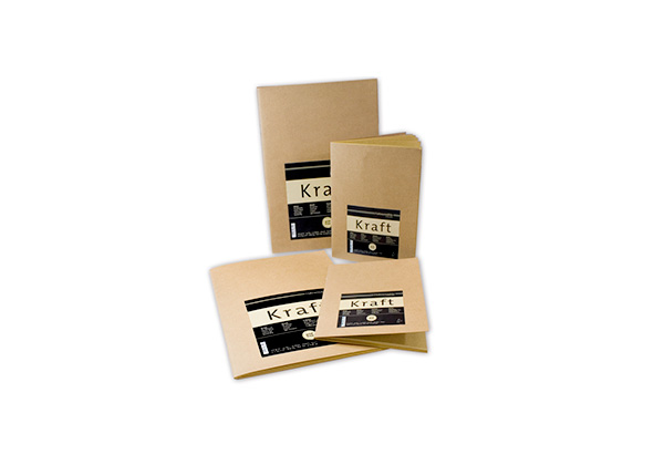 KRAFT SKETCH BOOKLET A4 120GSM