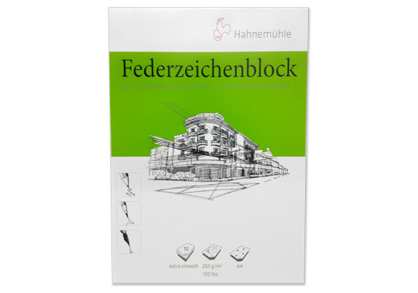 FEDERZEICHENBLOCK 12.8X18.8 250GSM