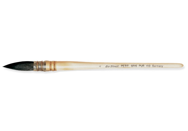 DaVinci 418 SQUIRREL GOOSE QUILL 0