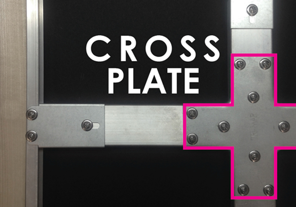 TRIMAR ALUM S1-X2 CROSS PLATE