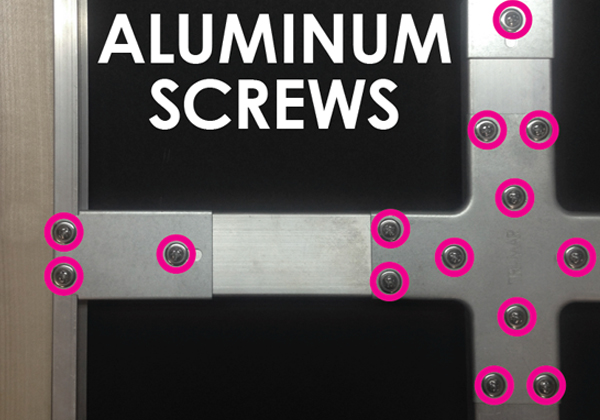 TRIMAR ALUM SCREWS 12/PK
