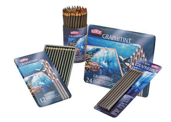 Derwent Graphitint Water-Soluble Pencils & Sets