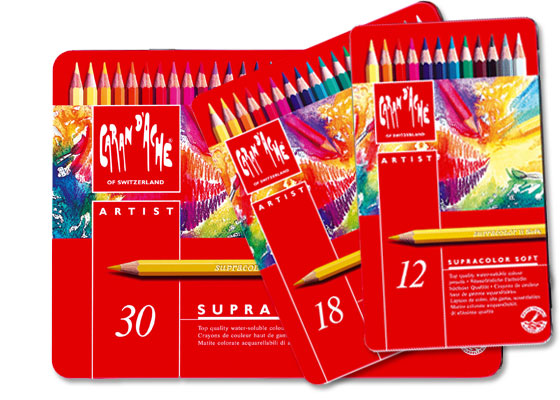 Caran d'Ache Supracolor II Aquarelle Pencil Sets