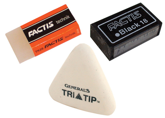 General Pencil Erasers