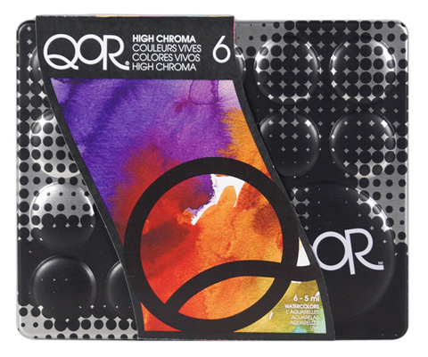 Qor Watercolor Set of  6 - High Chroma
