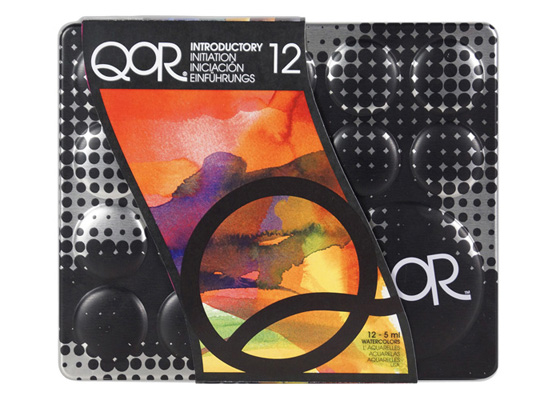 Qor Watercolor Set of 12 - Introductory