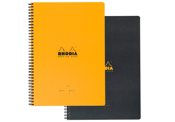 Meeting BOOK 5-3/4X8-1/4 BLACK