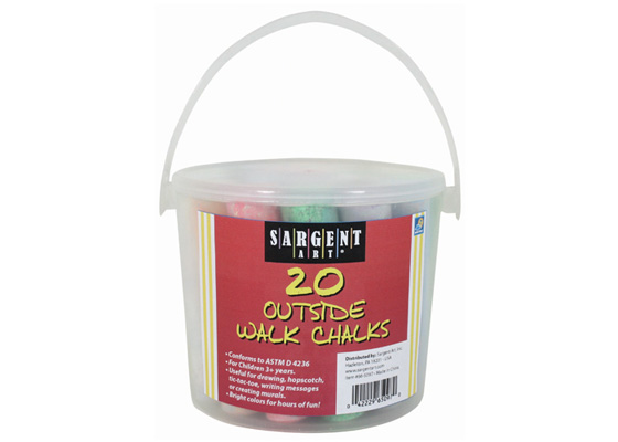 Sargent Art Sidewalk Chalk