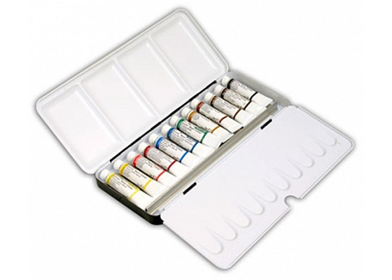 Professional WC Lightweight Sketchers' Box - 12 Tubes
