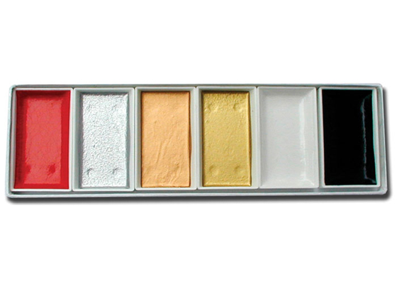 Niji Sumi Watercolor Set of  6 - Metallic